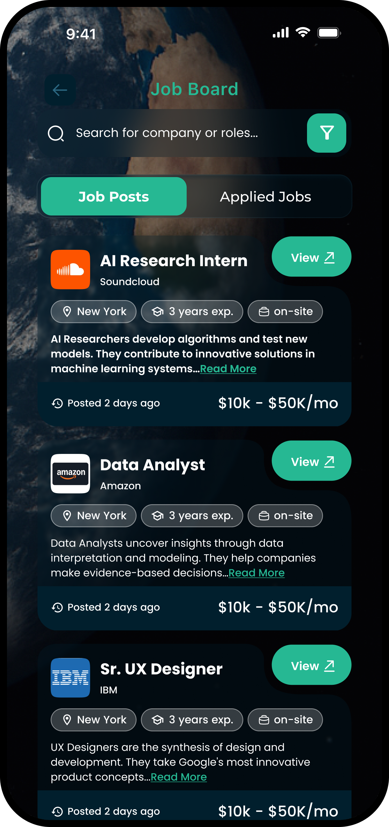 App Screen